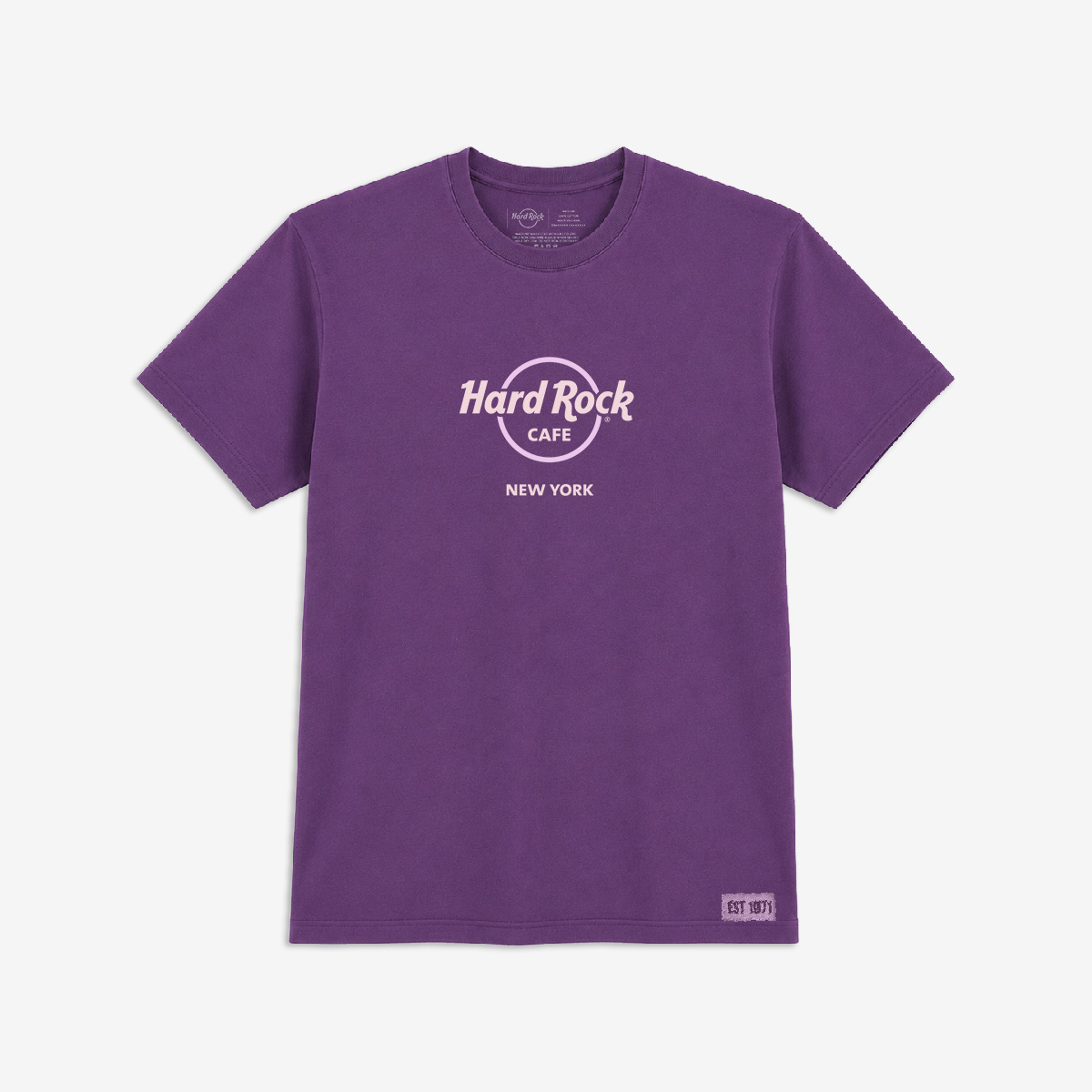 Color Vibes Tee in Washed Plum image number 1